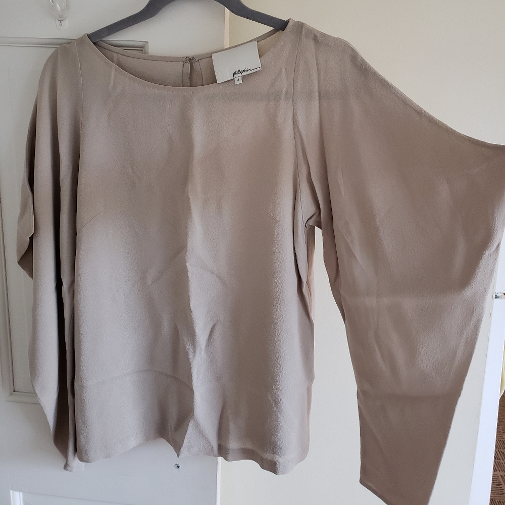 3.1 by Phillip Lim Cream Silk Blouse